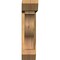 Ekena Millwork Funston Slat Smooth Bracket w/ Offset Brace, Western Red Cedar, 5 1/2"W x 18"D x 22"H BKT0604X18X22FST06SWR - alternate 2